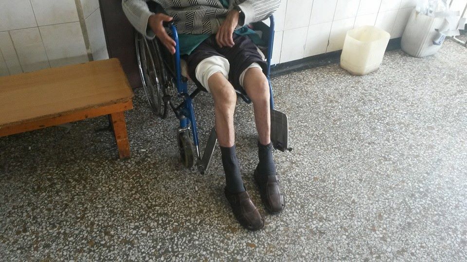Φωτογραφία από την "ιατρική μονάδα" των φυλακών Κορυδαλλού. Πηγή http://twitter.com/kolastirio | https://www.facebook.com/kolastiriokratoumenon